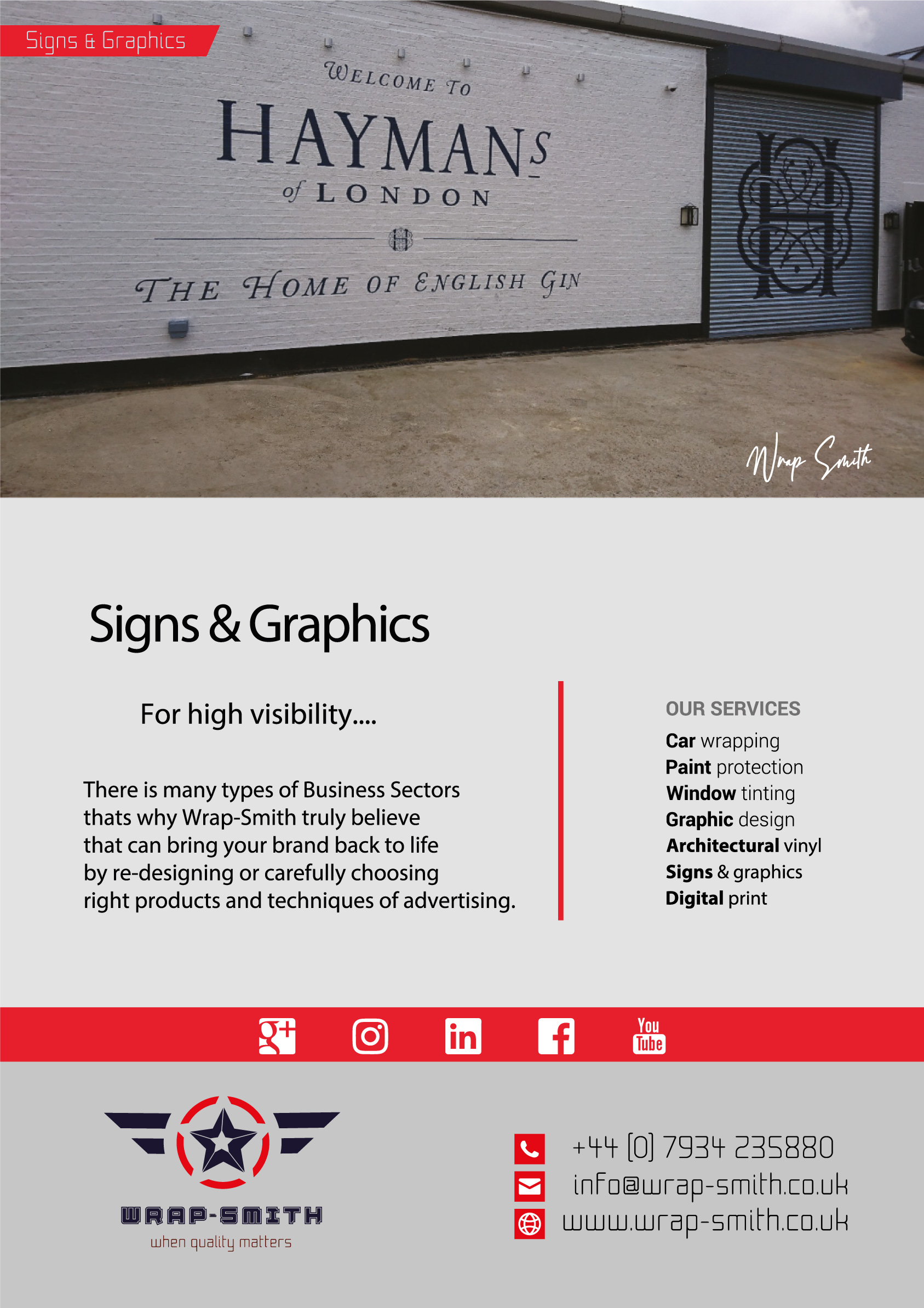 signs and graphics