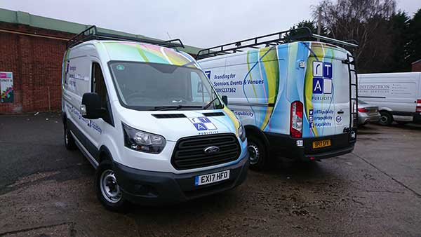 RTA Commercial Van Wrapping