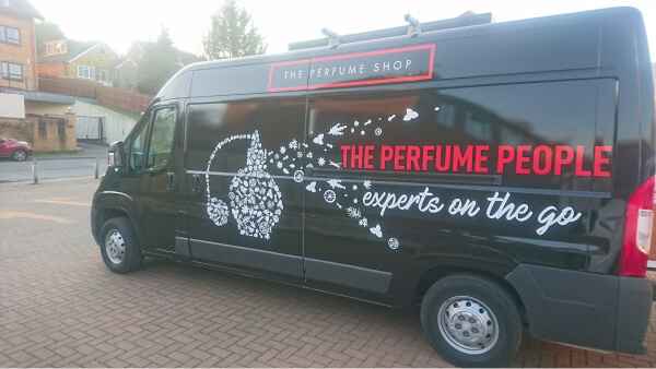 Full Van Wrap for The Perfume People