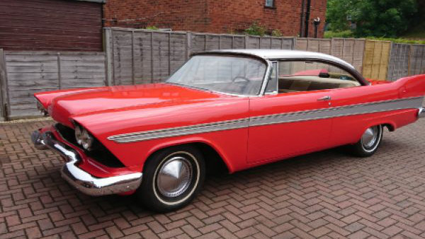 Full car wrap Plymouth Fury 1958