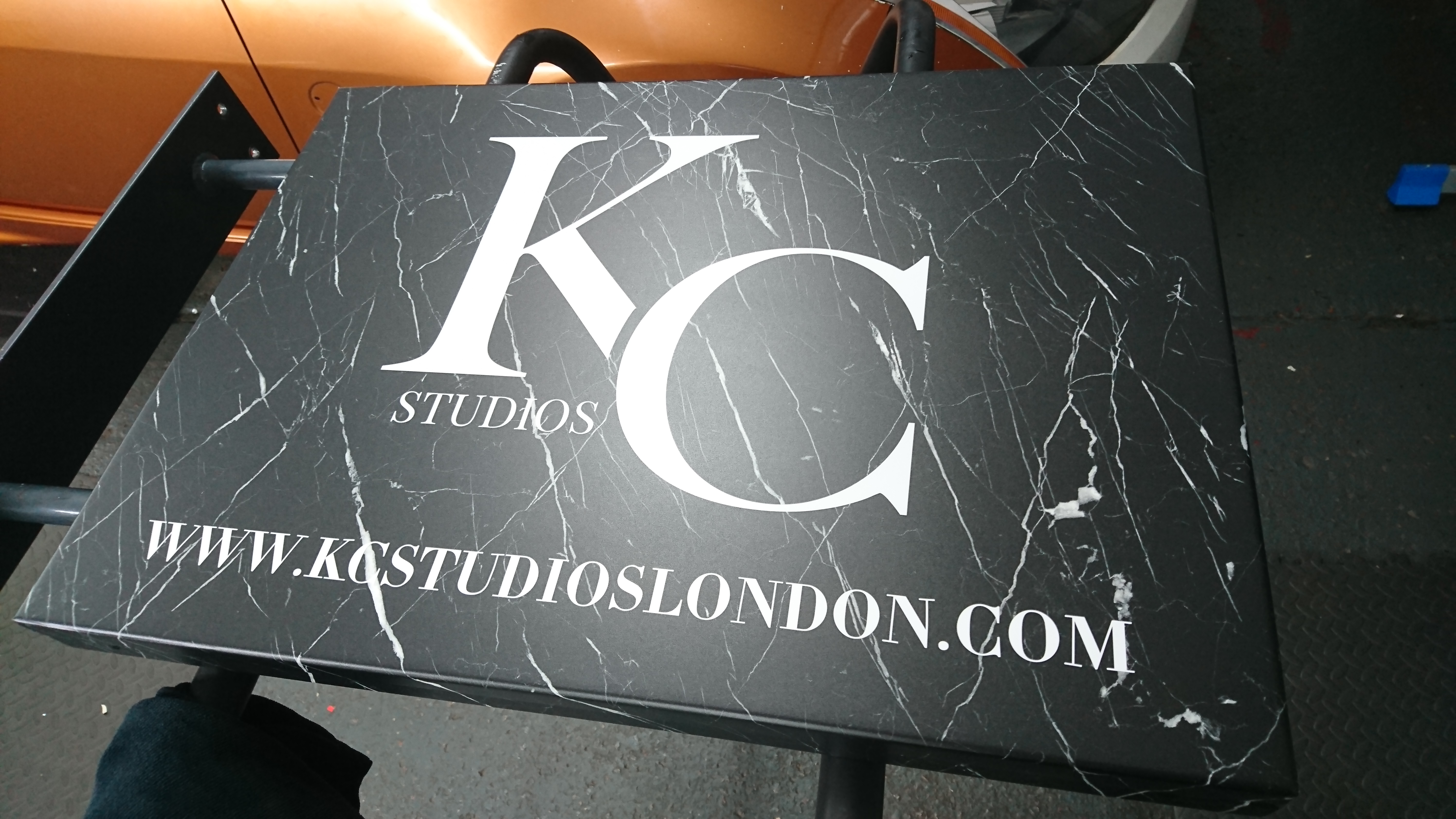 KC Studios Sign