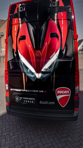Reklama na Ducati